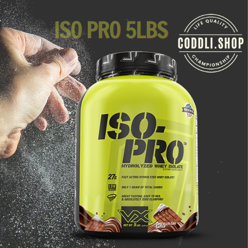 ISO PRO Whey Protein 5lbs (2.3kg) - 100% Hydrolyzed Sữa tăng cơ Hỗ Trợ, Phát Triển Và Duy Trì Cơ Bắp Hiệu Quả, Giảm Mỡ, PROTEIN CAO CẤP, HẤP THỤ CỰC NHANH