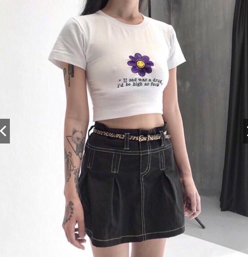 Áo thun nữ tay ngắn croptop XƯỞNG TRÙM SỈ GIÁ RẺ