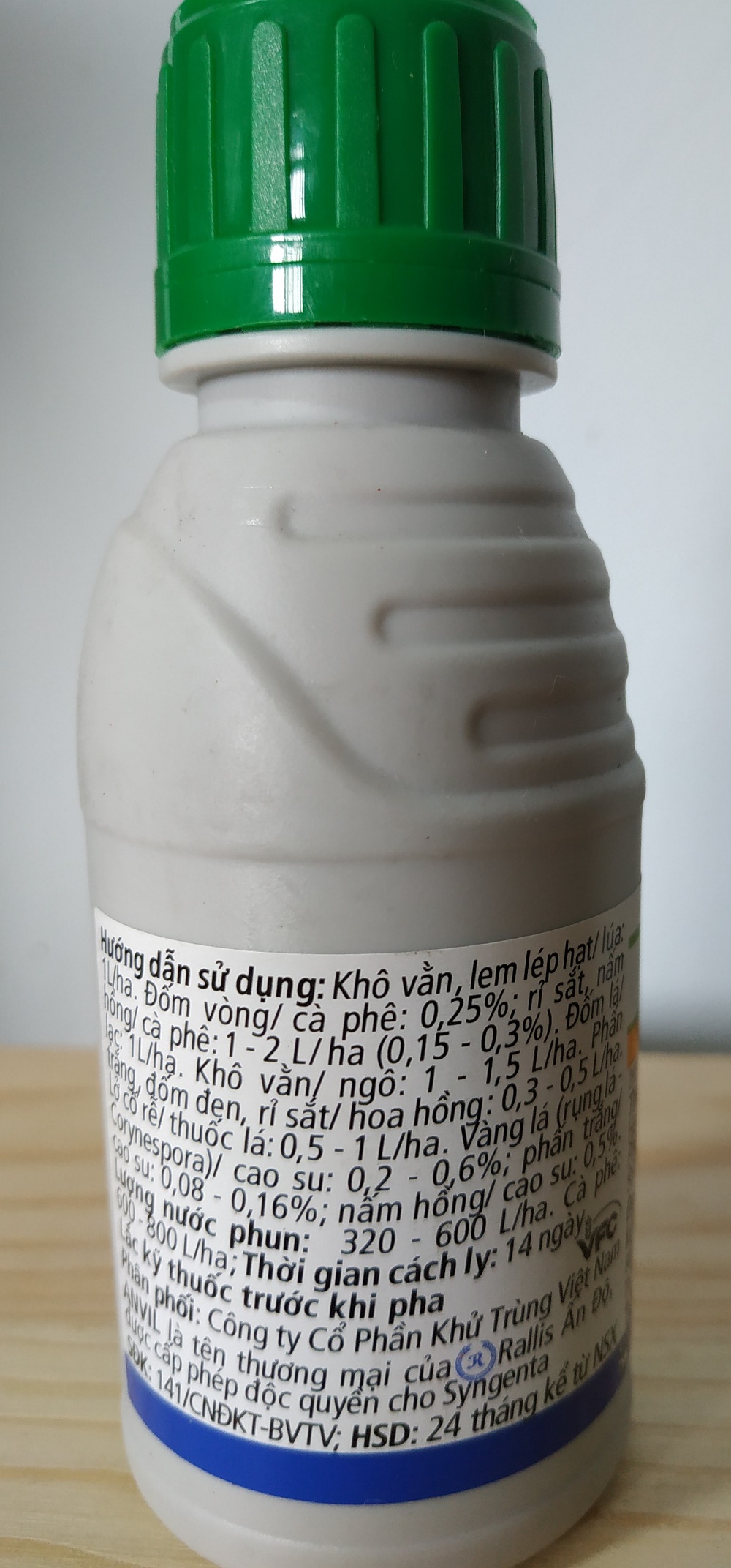 [HCM]ANVIL 5SC trừ bệnh cây trồng - chai 100ml