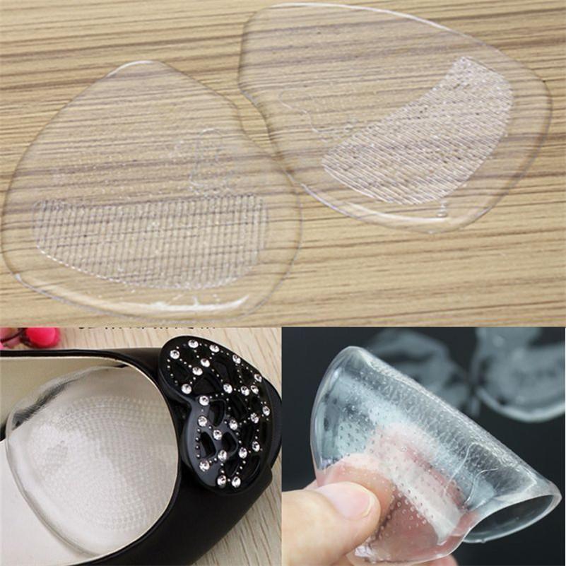 Miếng lót mũi giày êm chân silicon trong suốt (1 cặp)