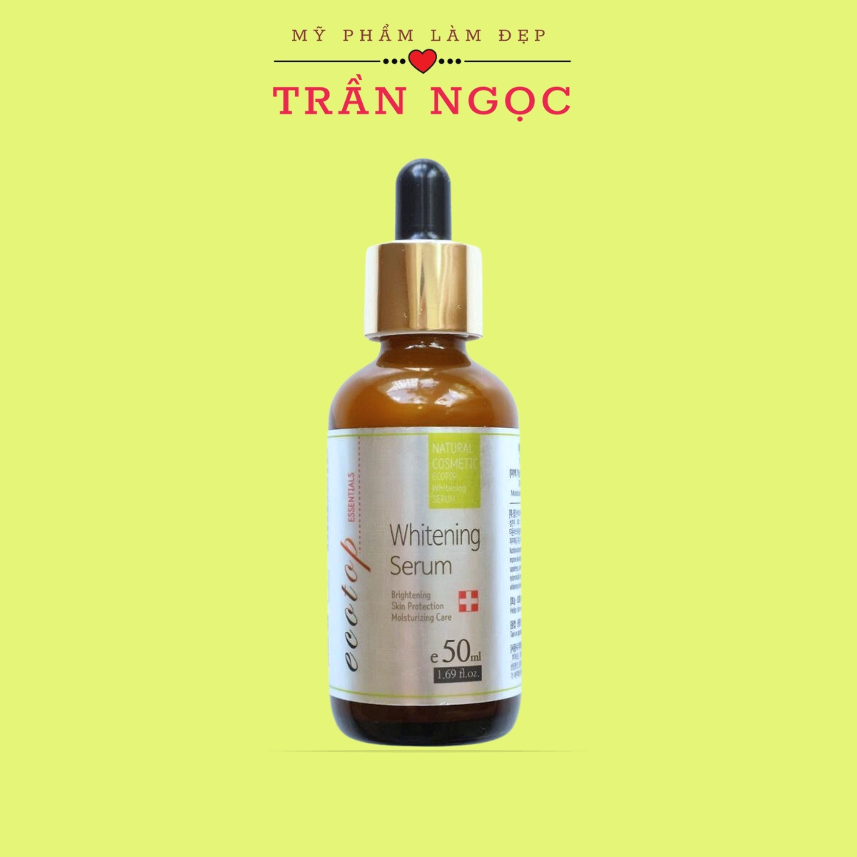 Serum Whitening ECOTOP Hàn Quốc dưỡng trắng da, đều màu da, giảm mụn 50ml