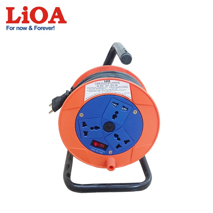 Ổ cắm kéo dài LiOA kiểu Rulo - dây dài 30m