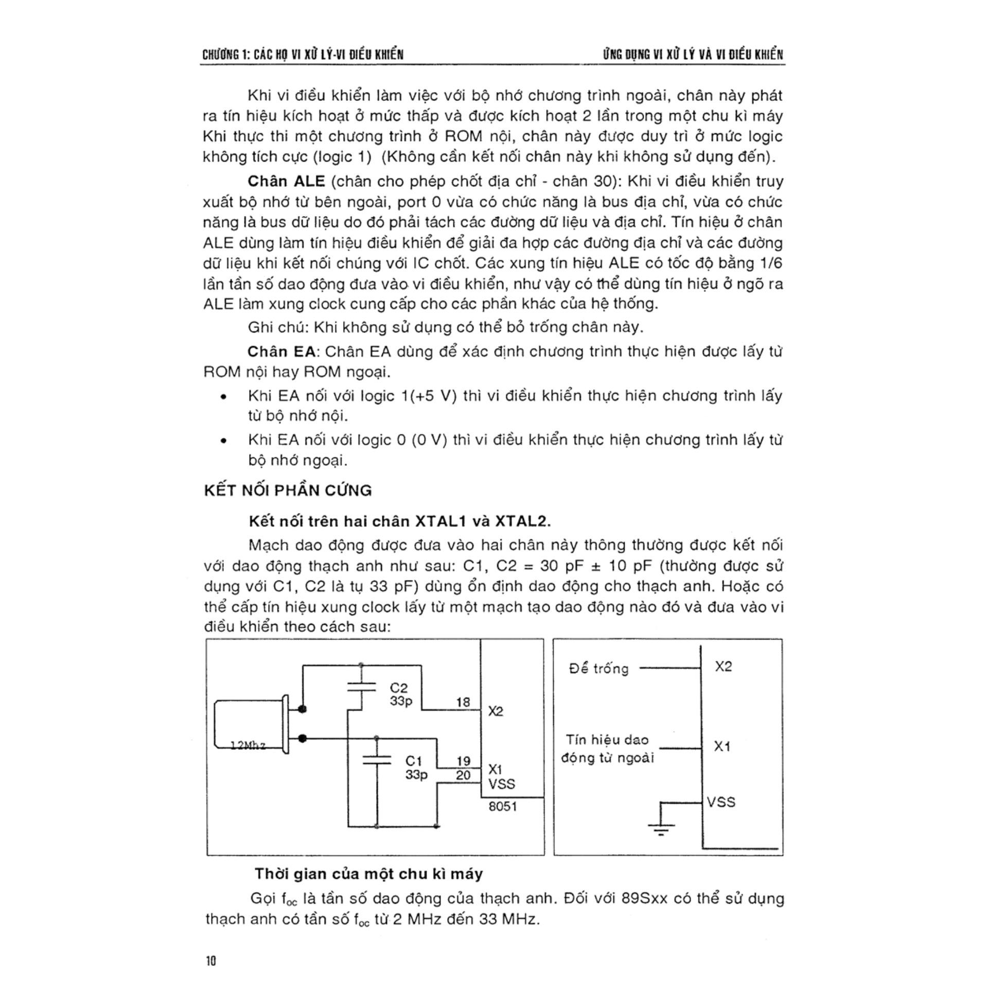 Ứng Dụng VI Xử Lý Và Vi Điều Khiển