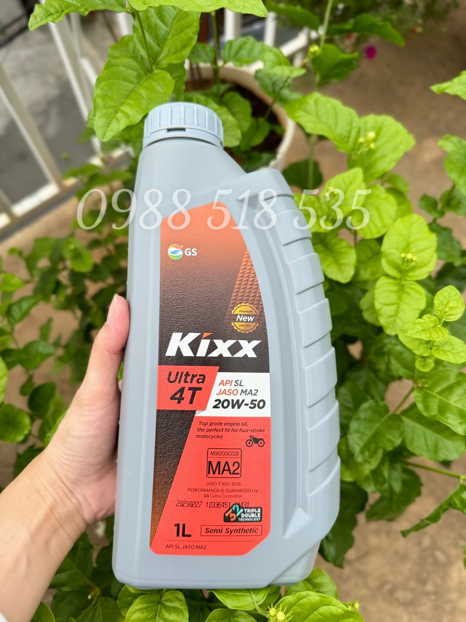 nhớt xe số Kixx 20w50 SL