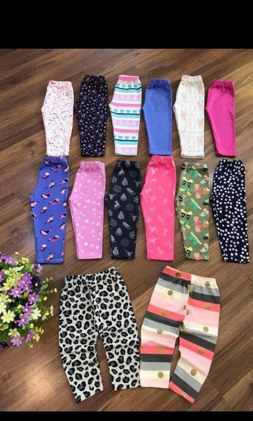 Quần thun cotton bé gái (15-30kg)