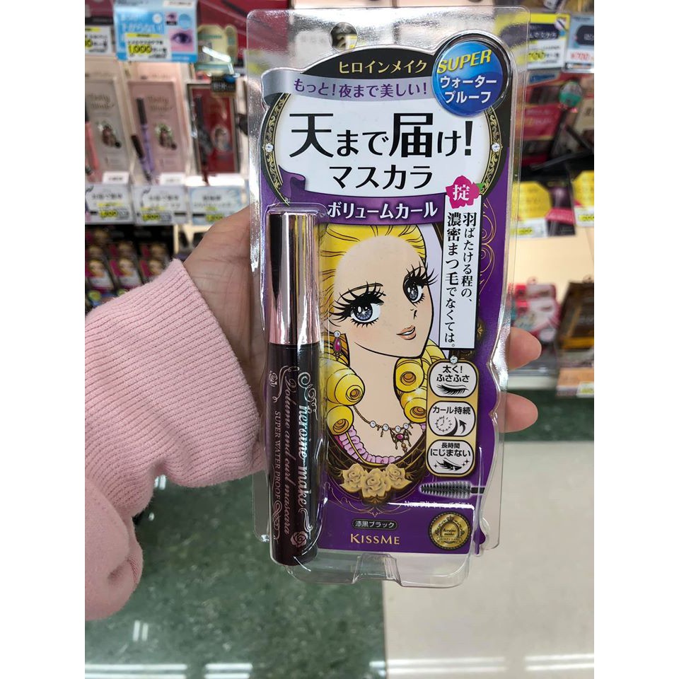 [HCM]Mascara Kiss Me Heroine Make Volume And Curl Nhật Bản - 6307 cam kết hàng đúng mô tả chất lượng đảm bảo an toàn đến sức khỏe người sử dụng