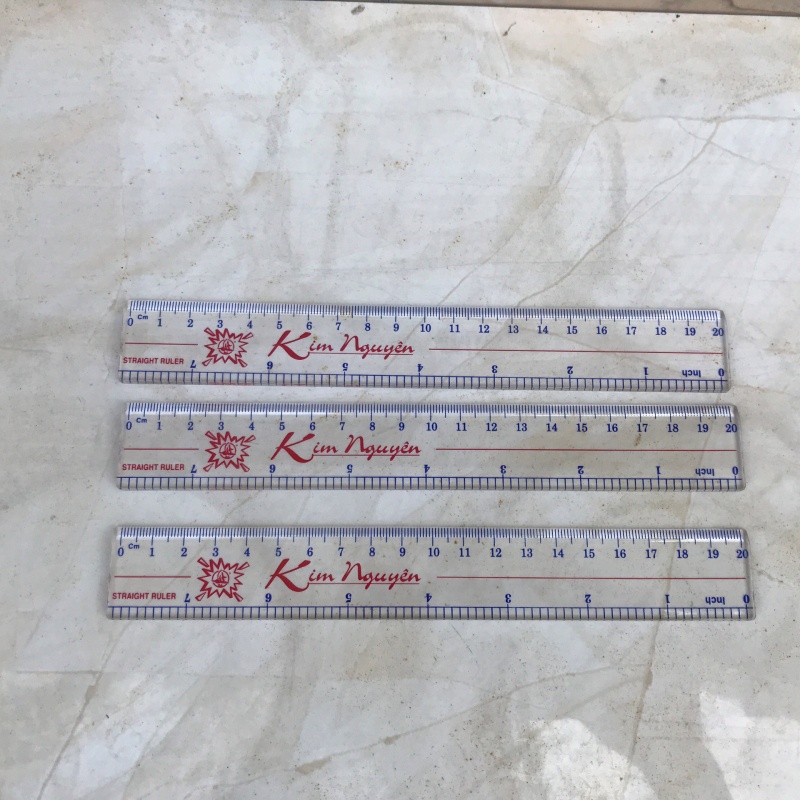 {HCM} THƯỚC 20CM KIM NGUYÊN CỨNG [VPP Trí Đức ]