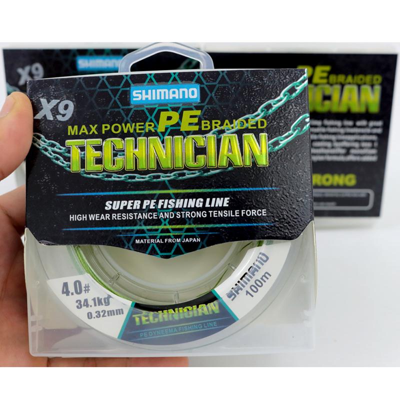 dây dù câu cá X9 shimano