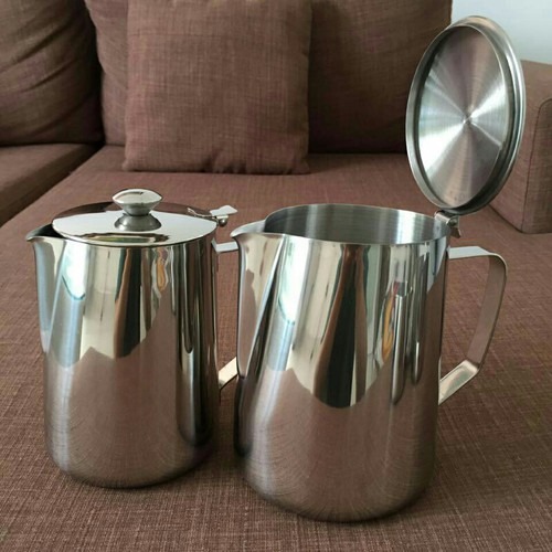 [HCM]Ca Đánh Sữa Inox (có nắp)