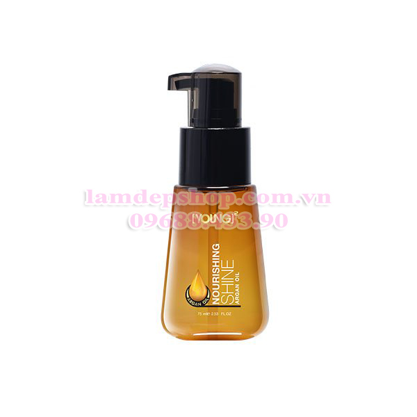 Dầu dưỡng tóc - Young Nourishing Shine Argan Oil - Tinh chất giúp tóc xoăn chắc và sáng bóng