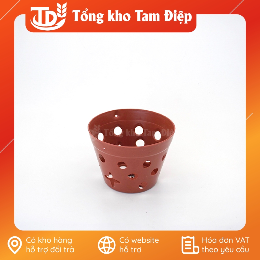 Chậu nhựa giả gốm tổ ong đủ size