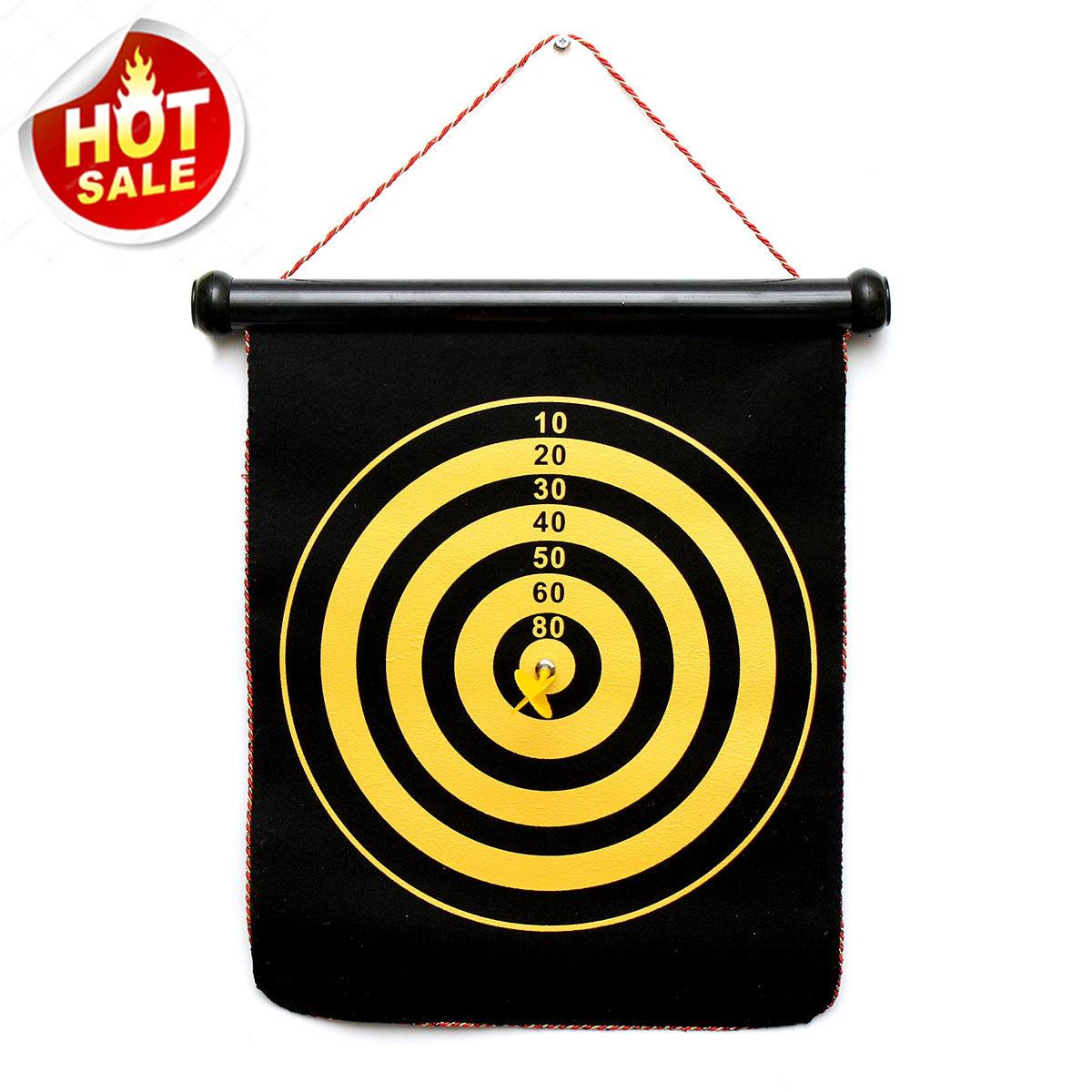 Bảng phi tiêu chân kim 2 mặt 17 inch + bộ 6 phi tiêu Menbro