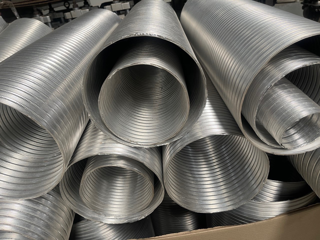 Ống nhôm thông gió/ hút khói bụi phi 150- 3 mét