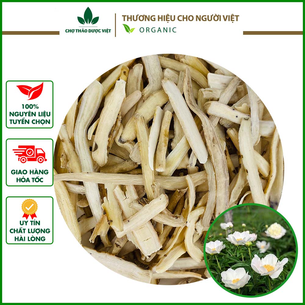 100g Bạch Thược (Khô, Trắng, Sạch)