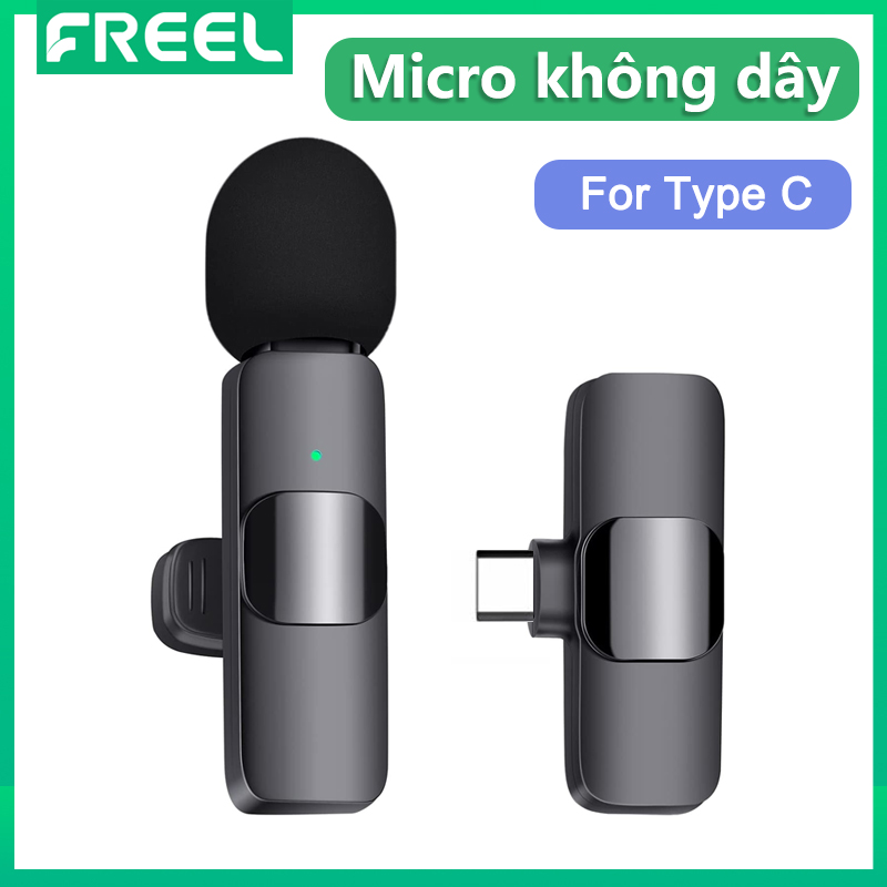 Wireless Lavalier Microphone for iphone and Android,Plug and Play Wireless Lapel Mic, Clip-on Mini Mic for YouTube Facebook Live Stream Vlog Interview Tiktok
