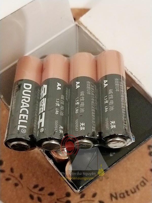 Pin kiềm Akaline AA 1.5V LR6 - Pin số 5 (Combo 4 viên)