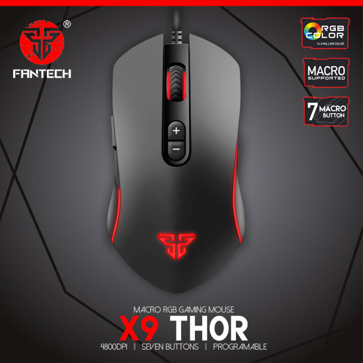 [HCM][Bán Lỗ]  Chuột Gaming Có Dây Fantech X9 THOR