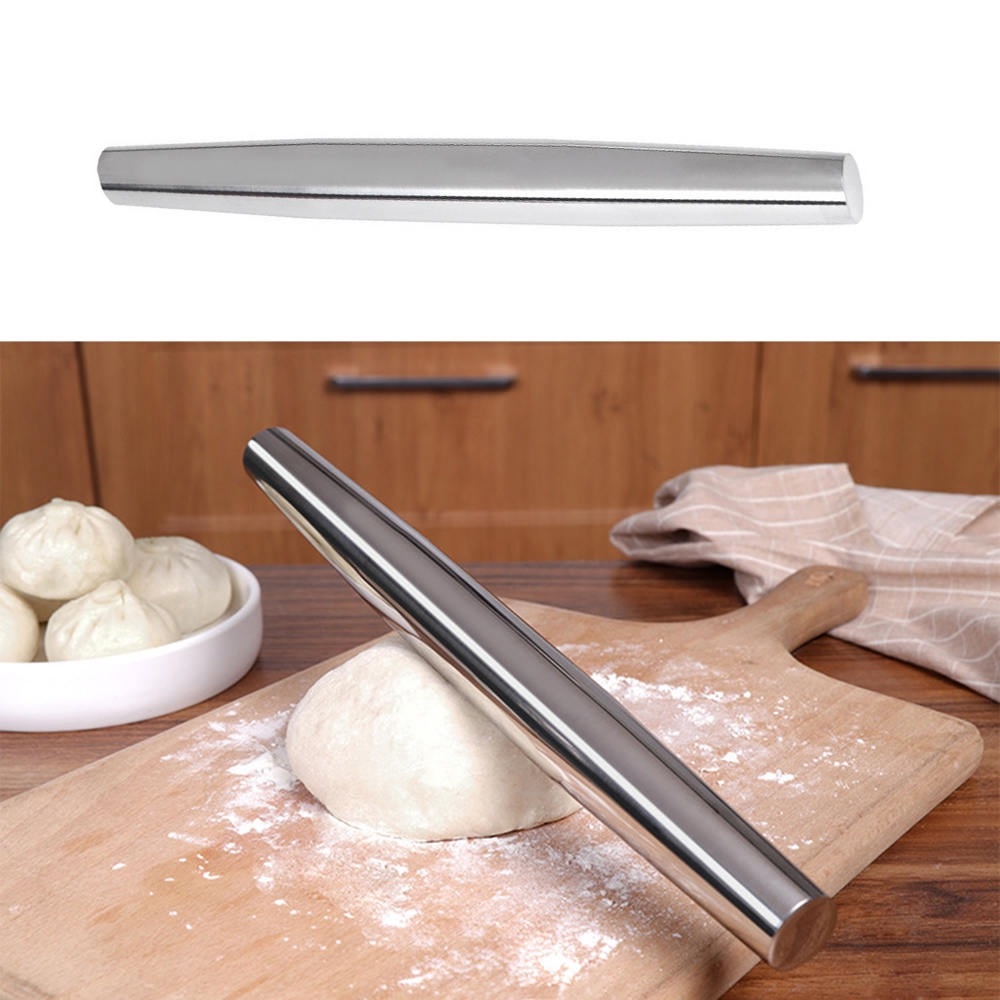 Cây cán bột Inox
