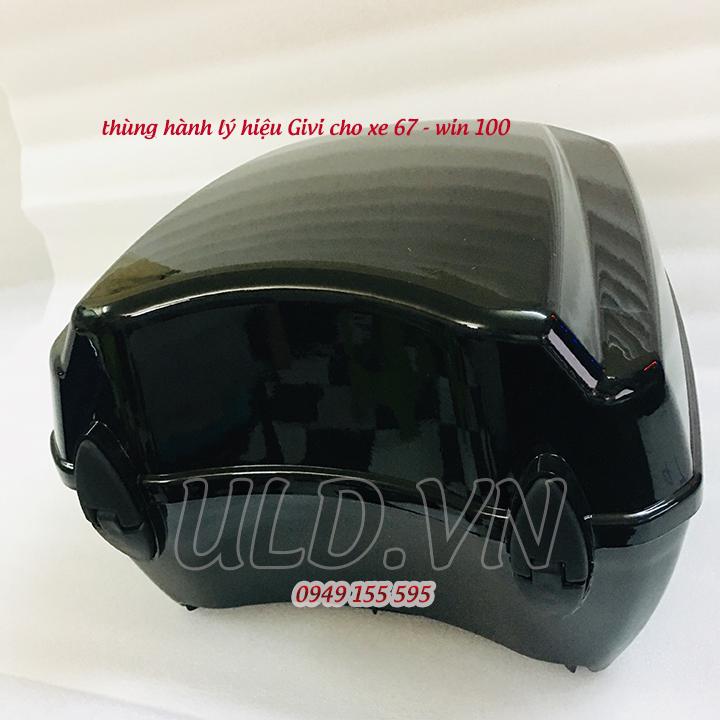 [HCM]thùng hành lý xe 67 - win 100 hiệu Givi