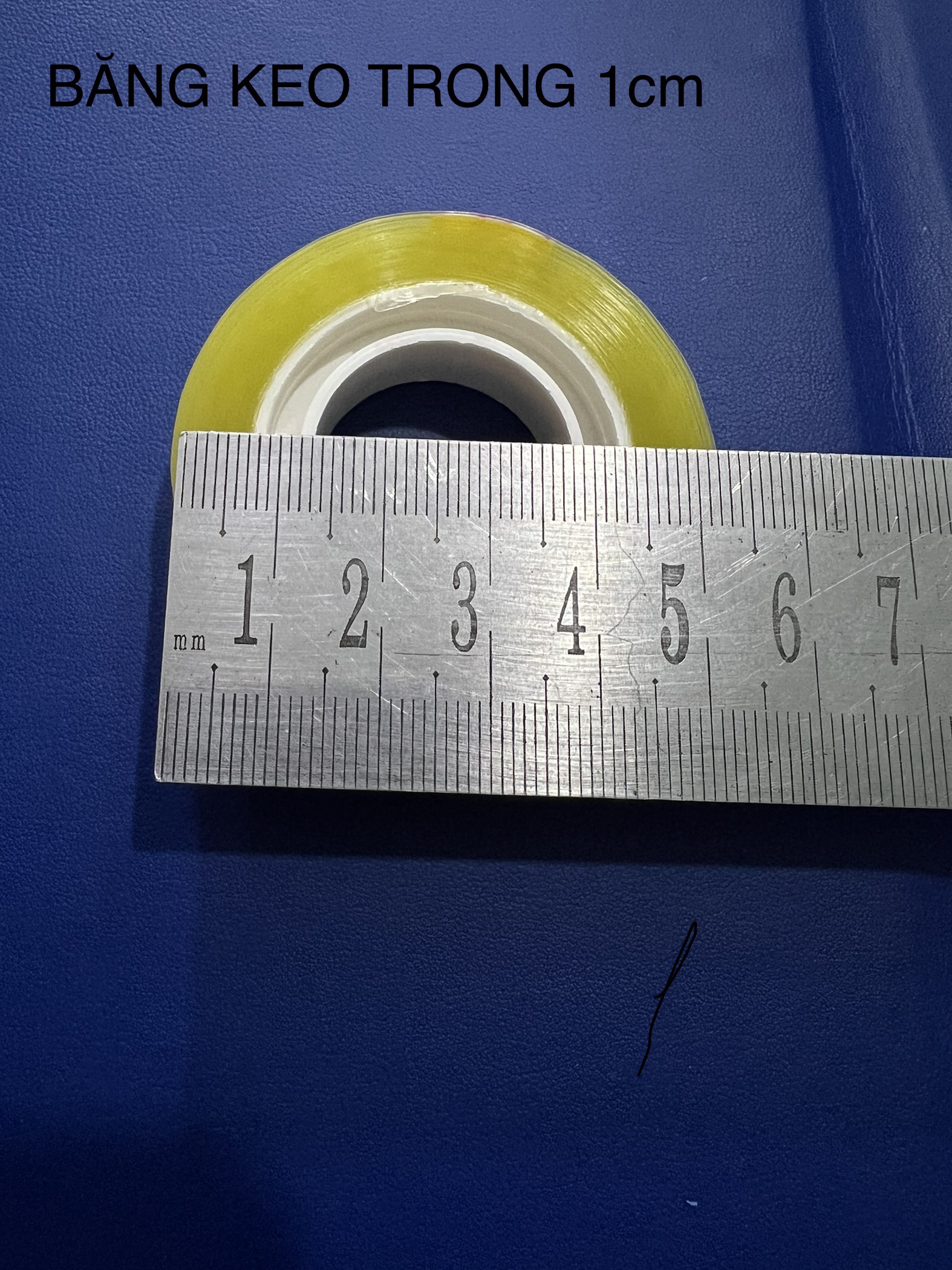 Cuộn băng keo trong 1cm/1.8cm