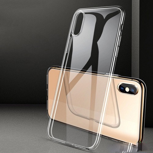 Ốp lưng dẻo trong suốt cho Iphone XS Max (Loại A+ Chống bẩn, chống ố vàng)