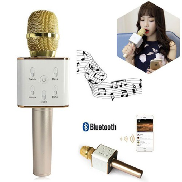 MIC KARAOKE Q7 KÈM LOA