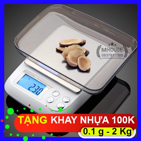 Table TopScale. Kitchen Scale, Digital Weight Scale Measuring 0.1g/2kg