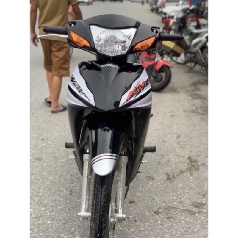 Tem Chế Wave Alpha (wave 110/ wave 100cc/ wave 50cc) màu đen bạc
