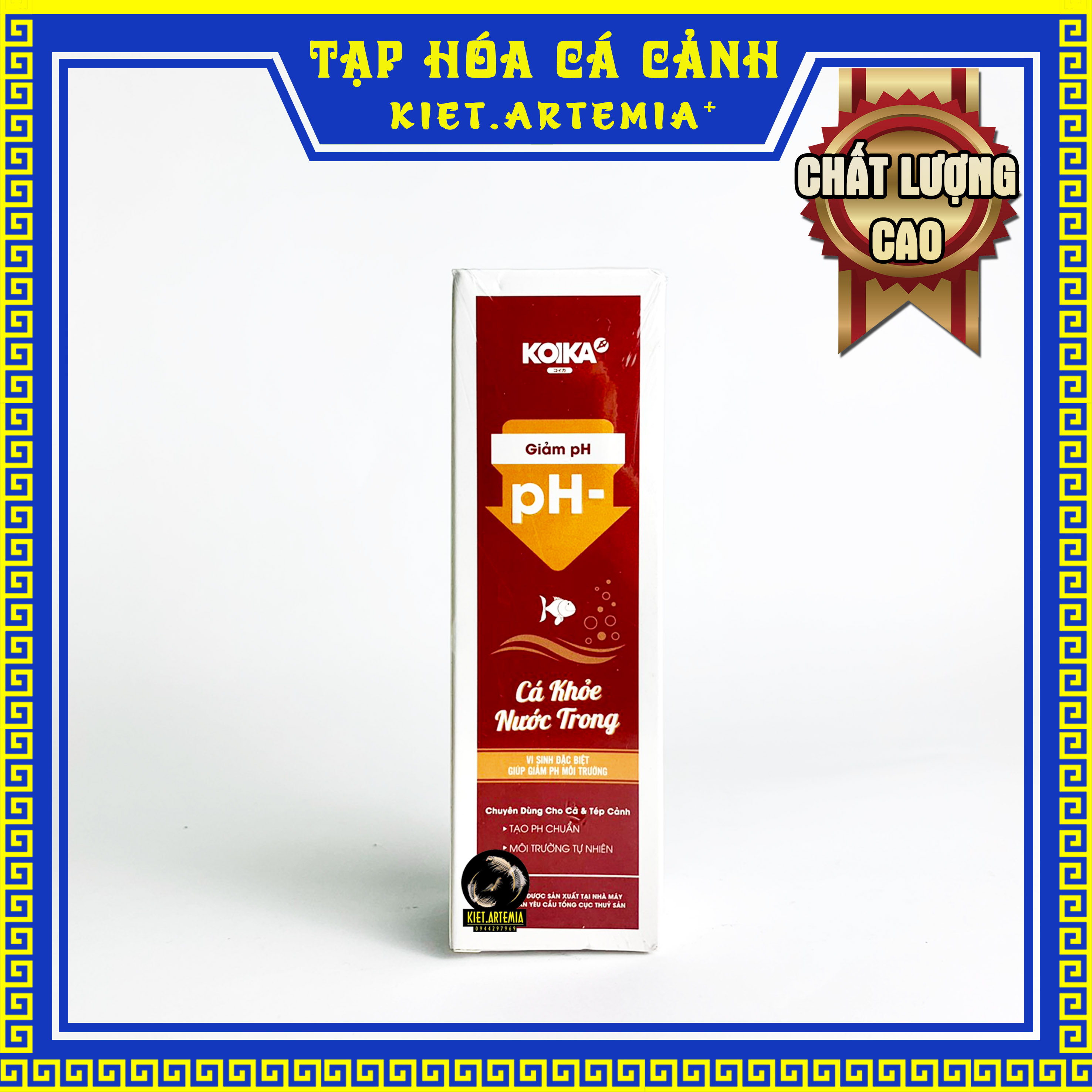 Dung dịch tăng giảm ph,koika,tăng ph, giảm ph cho hồ cá