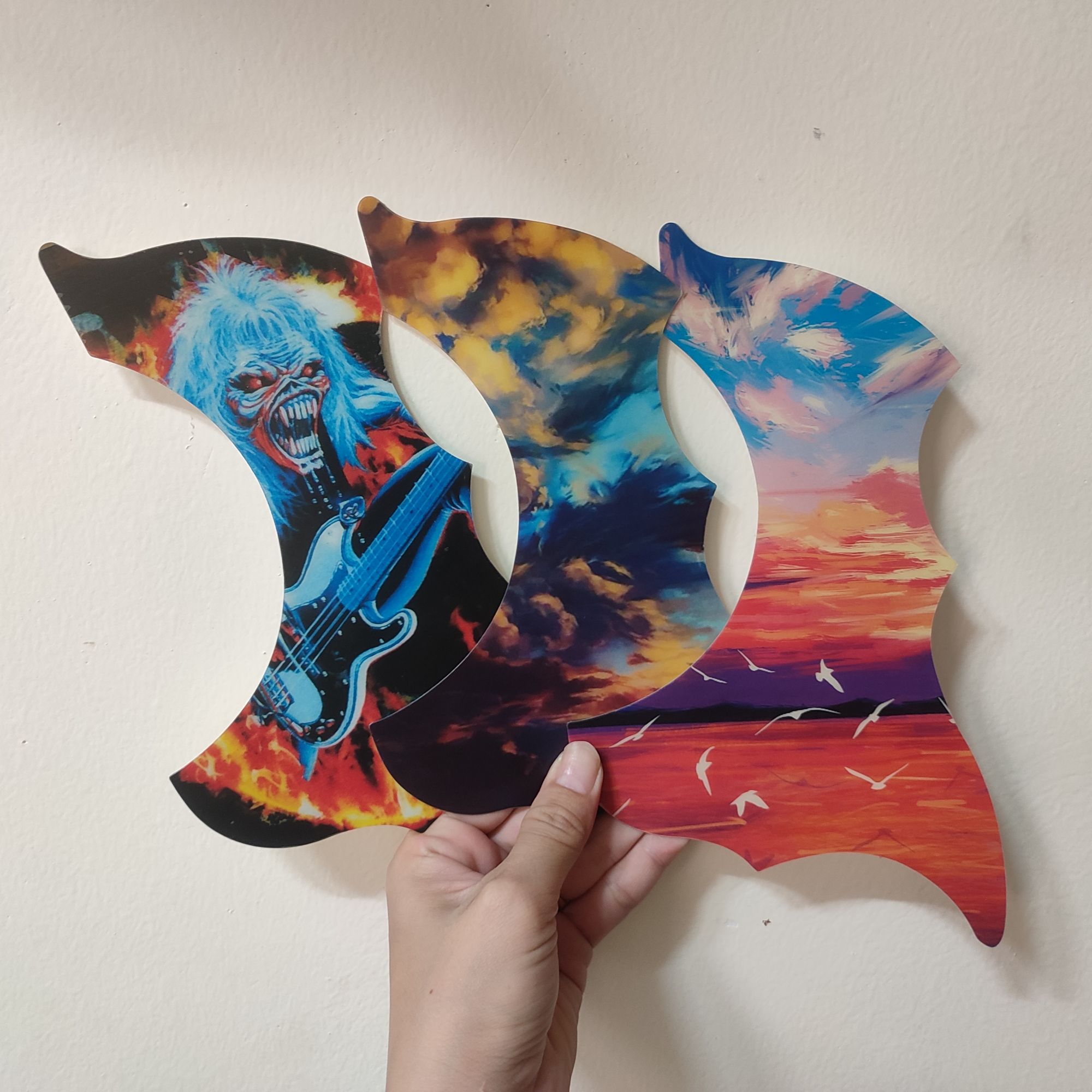 3D Guitar Case Anti-Scratch Sticker