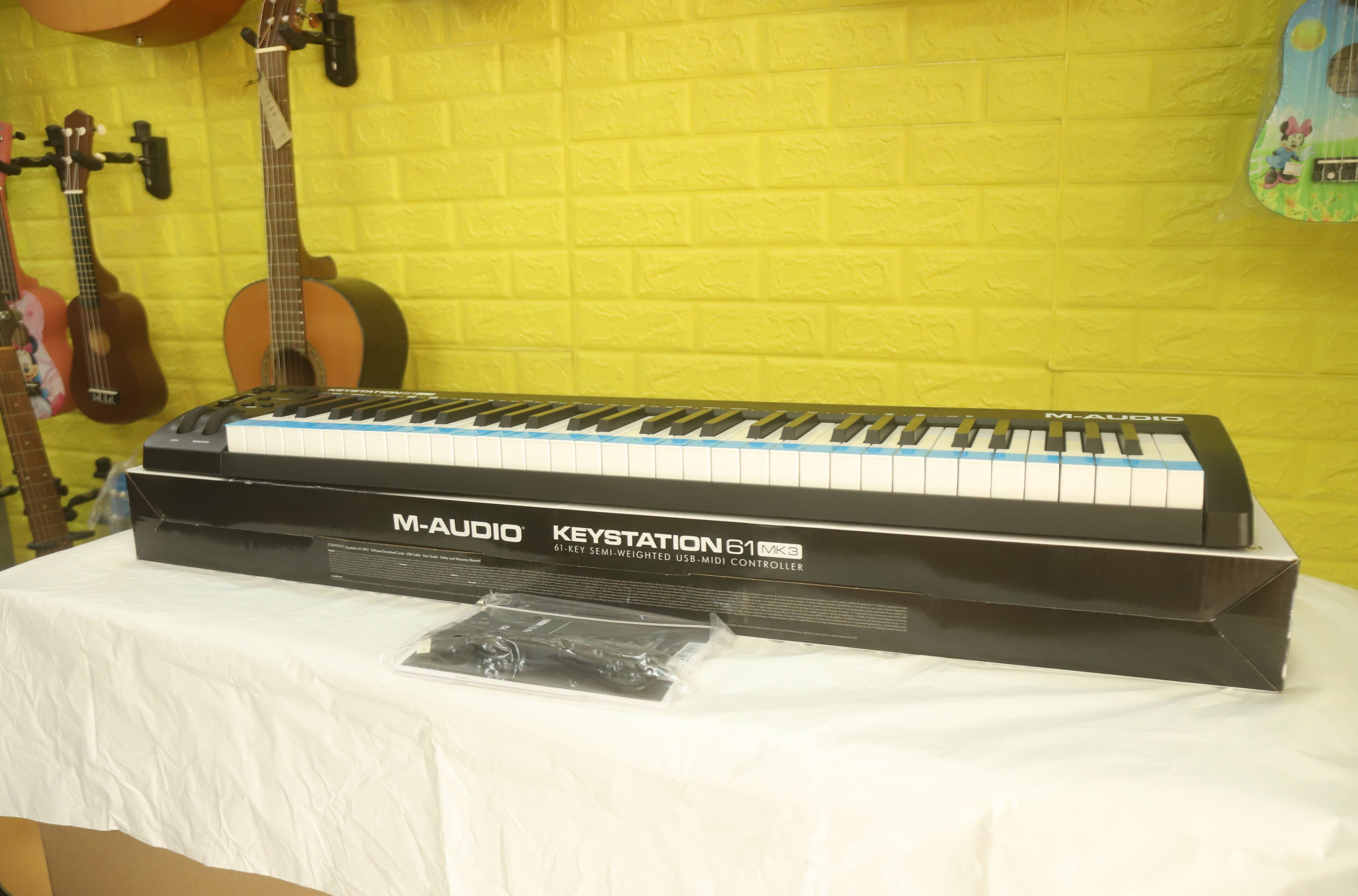 Đàn midi controller M-audio KEYSTATION 61 II