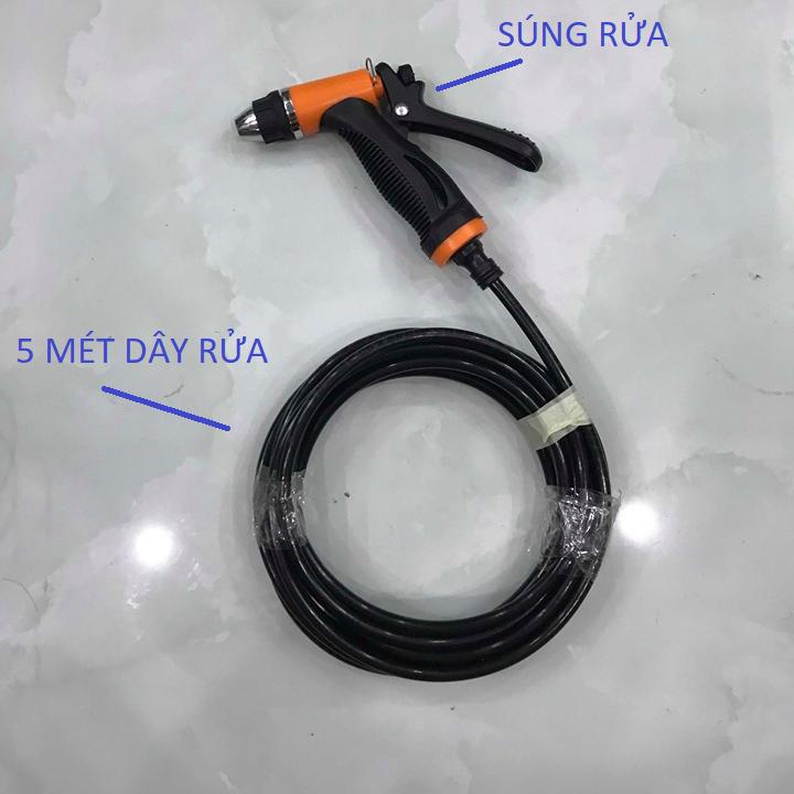 máy rửa xe 12v 100PSI