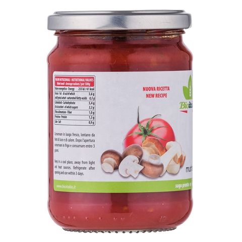 BioItalia organic mushroom sauce 350g