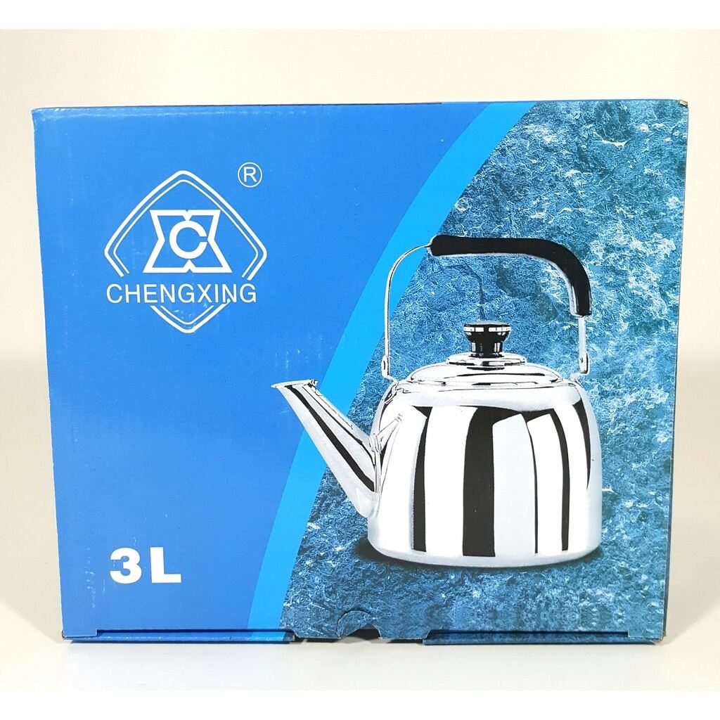 Ấm đun nước inox dày 2.5L/3/4/5L