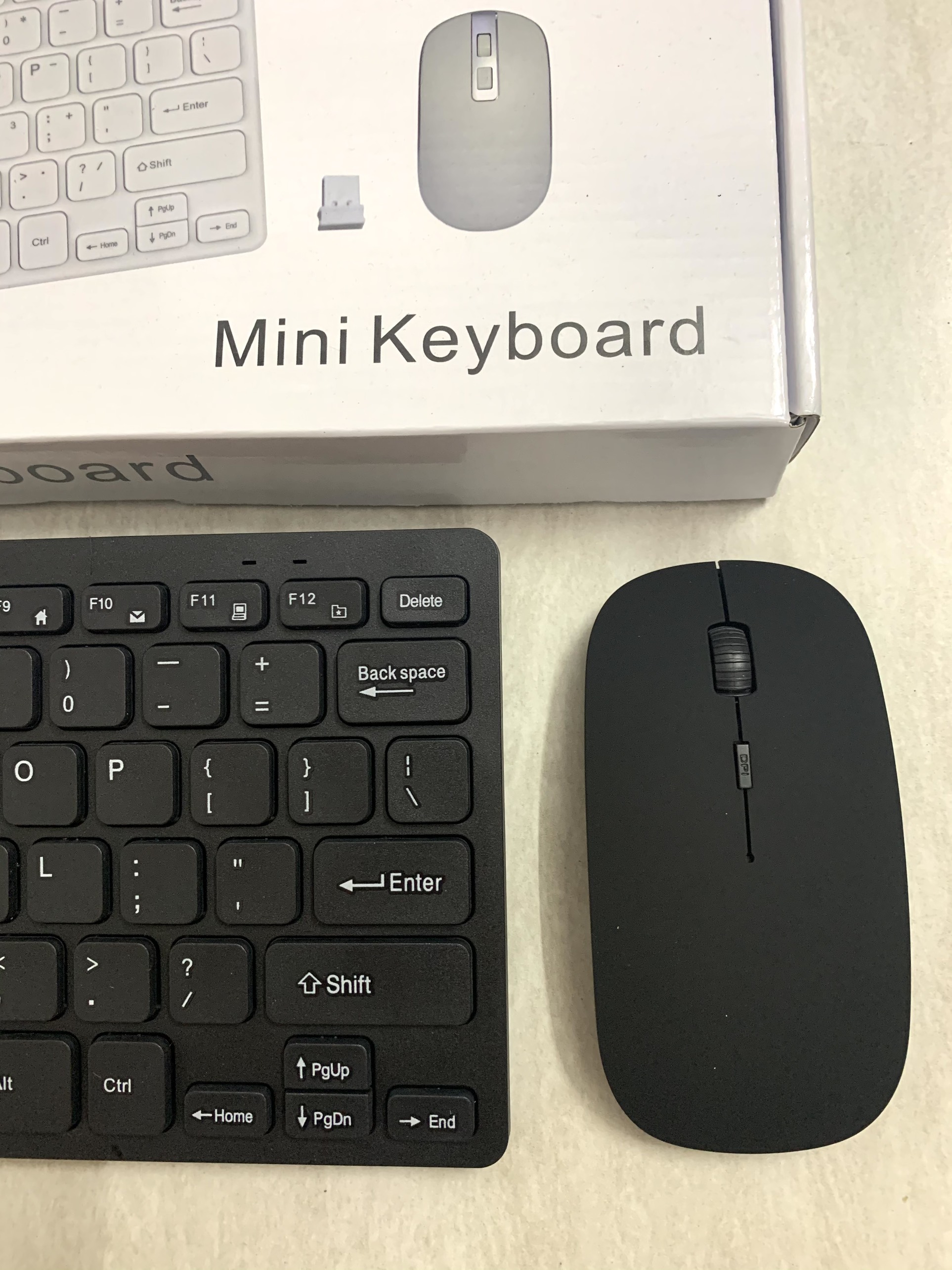 [HCM]COMBO Phím chuột không dây (Đen) / Wireless Keyboard & Mouse