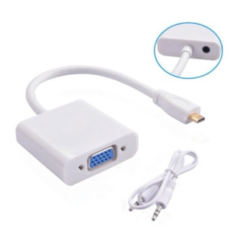 Cáp chuyển đổi micro hdmi to vga
