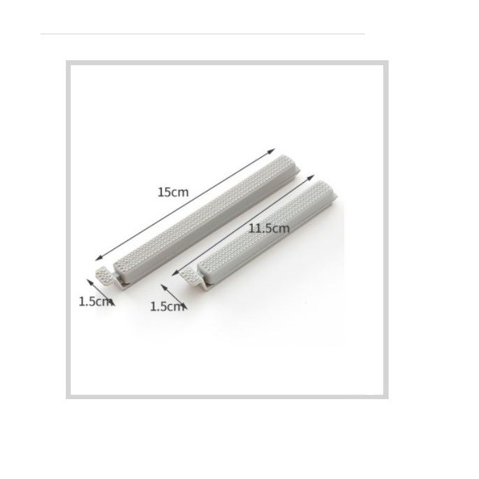 [3-5/8 Hoàn Tiền 25%] - Set 2 kẹp miệng túi thực phẩm có nam châm dán note tủ lạnh KNSTORE