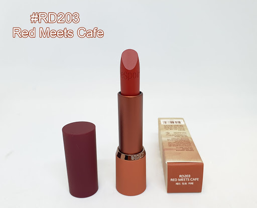 Son Espoir RD203 Red Meets Cafe Màu Đỏ Nâu Trầm