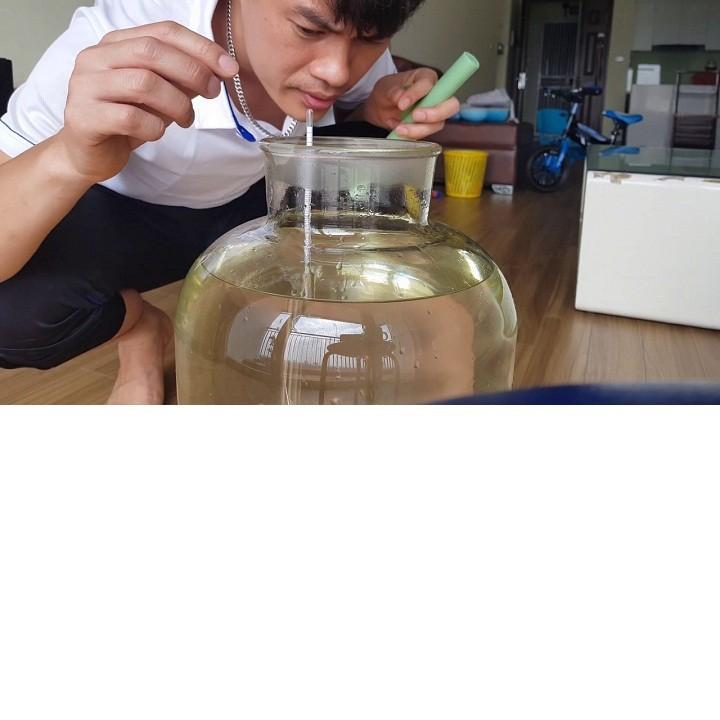 Dụng cụ đo nồng độ cồn , Tửu kế đo nồng độ rượu chia vạch độ từ 0-100°