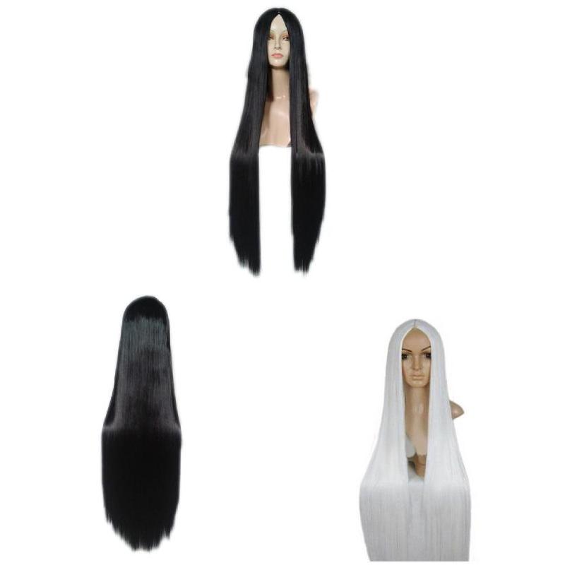 Bộ tóc giả hóa trang kiểu thẳng dài 100cm