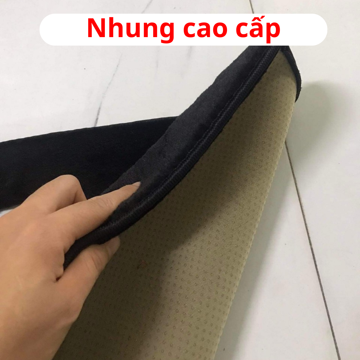 Thảm Taplo Xe Xpander Da Carbon  cao cấp đời 2018-2024