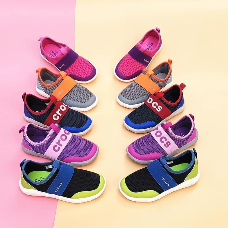 GIÀY VẢI EASY ON CROCS TRẺ EM