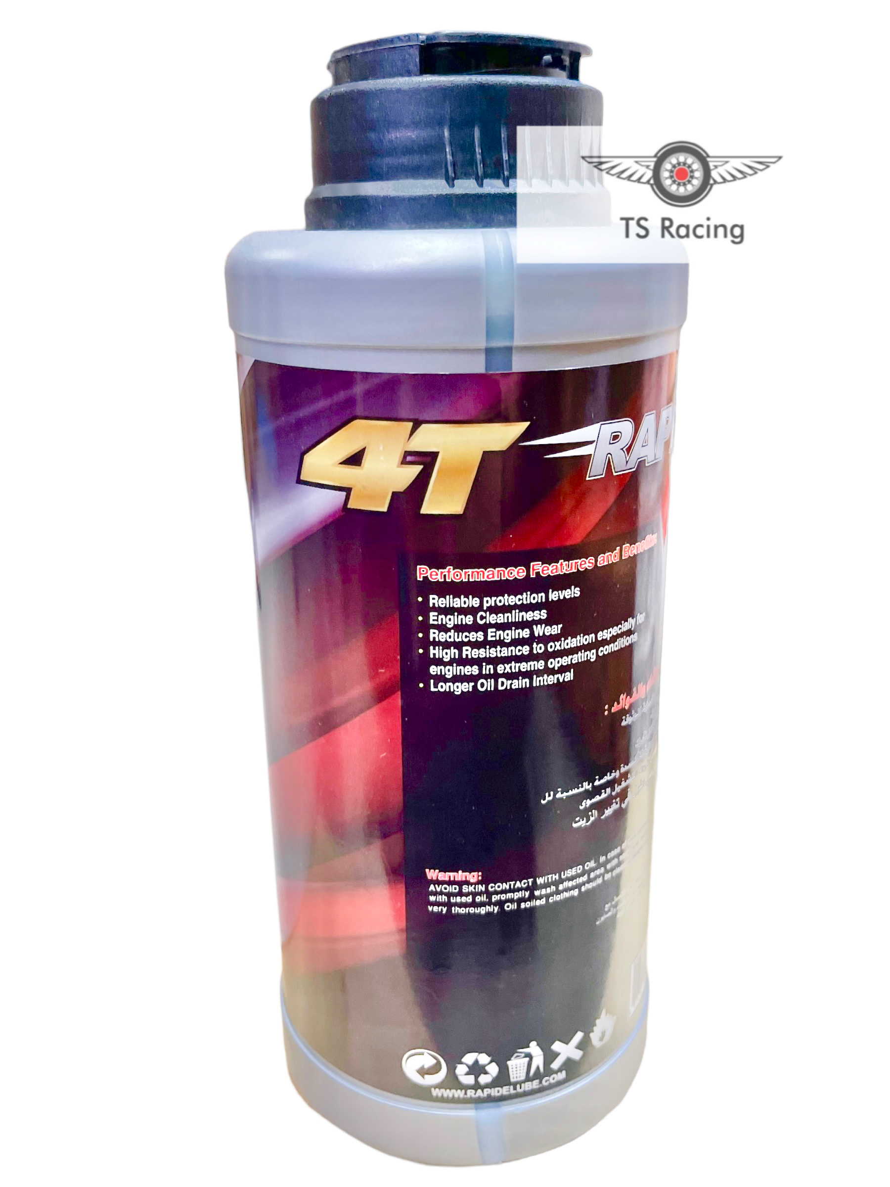 Nhớt rapide 4t 20w50 api sl chính hãng - xe số - xe côn