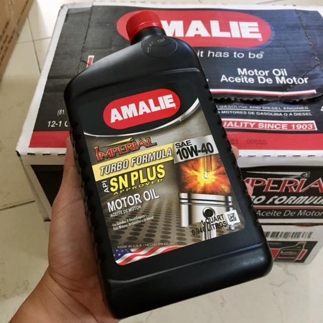 Nhớt Amalie Imperial 10w40