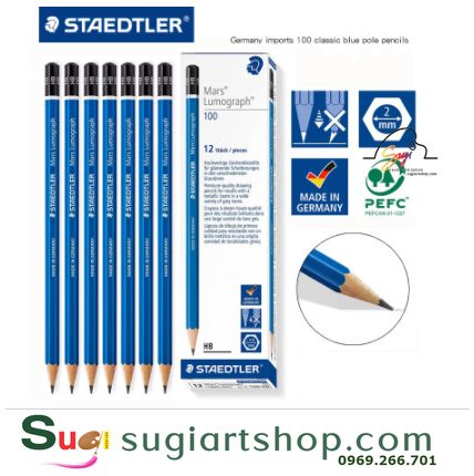 Chì phác thảo staedtler mars® lumograph® 100
