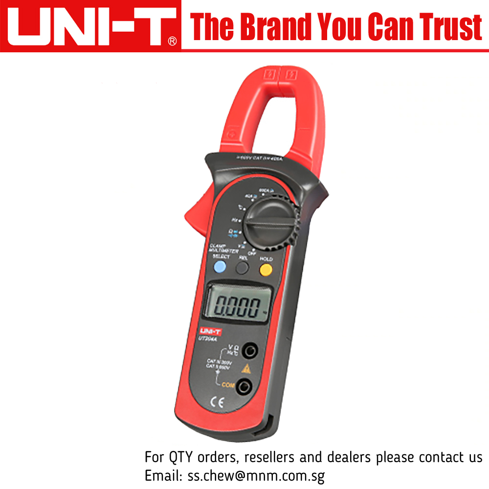 [HCM]UNI-T UT204A 400-600A Digital Clamp Meter