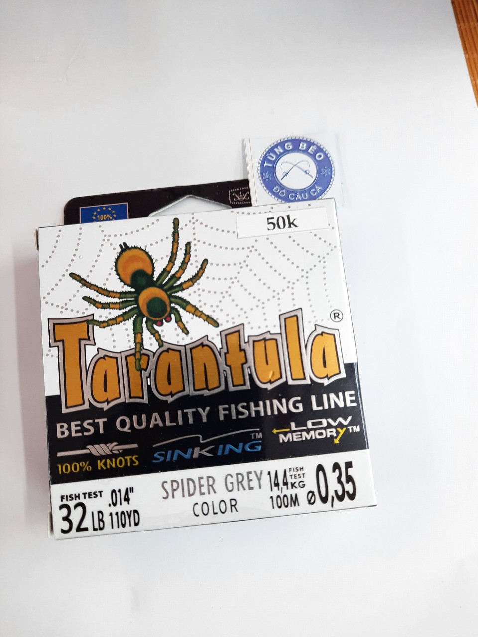 cước nhện Tarantula 100m dây cước chìm