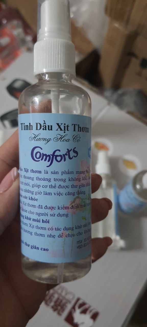 XỊT XẢ VẢI KHÔ comfor