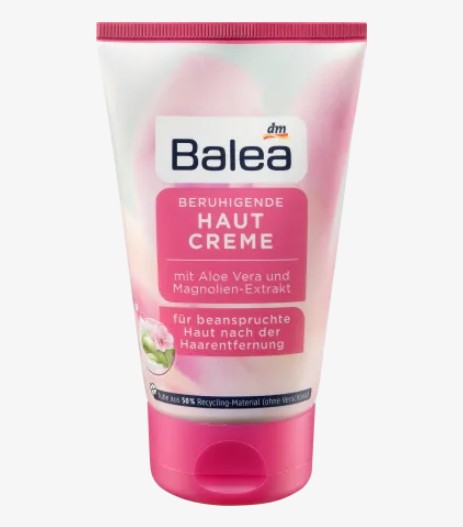Kem dưỡng làm dịu da dùng sau cạo lông Balea