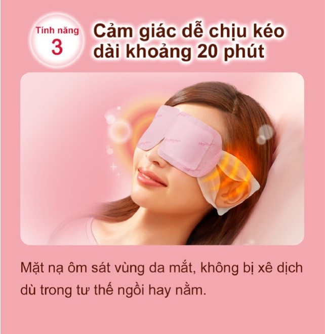 Mặt Nạ Xông Hơi Mắt MegRhythm (5 Miếng)